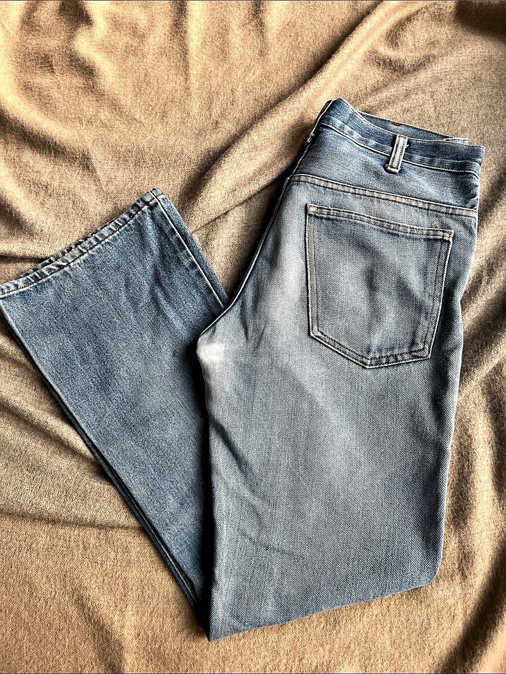 Vintage 1970s Plain Pockets by JC Penny flared Leg Jeans